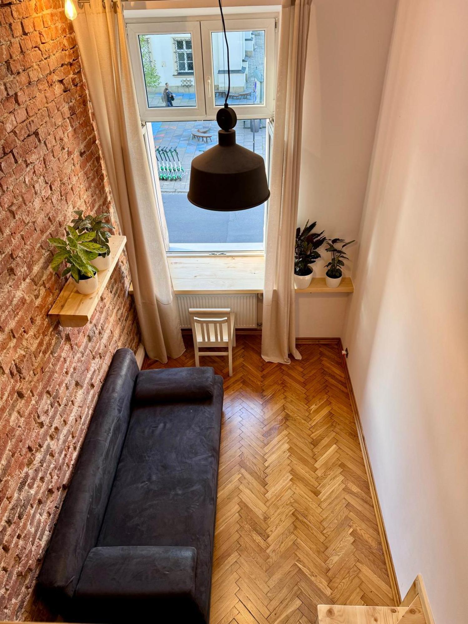 קרקוב Bohemian Apartment In Center Of Kazimierz District מראה חיצוני תמונה